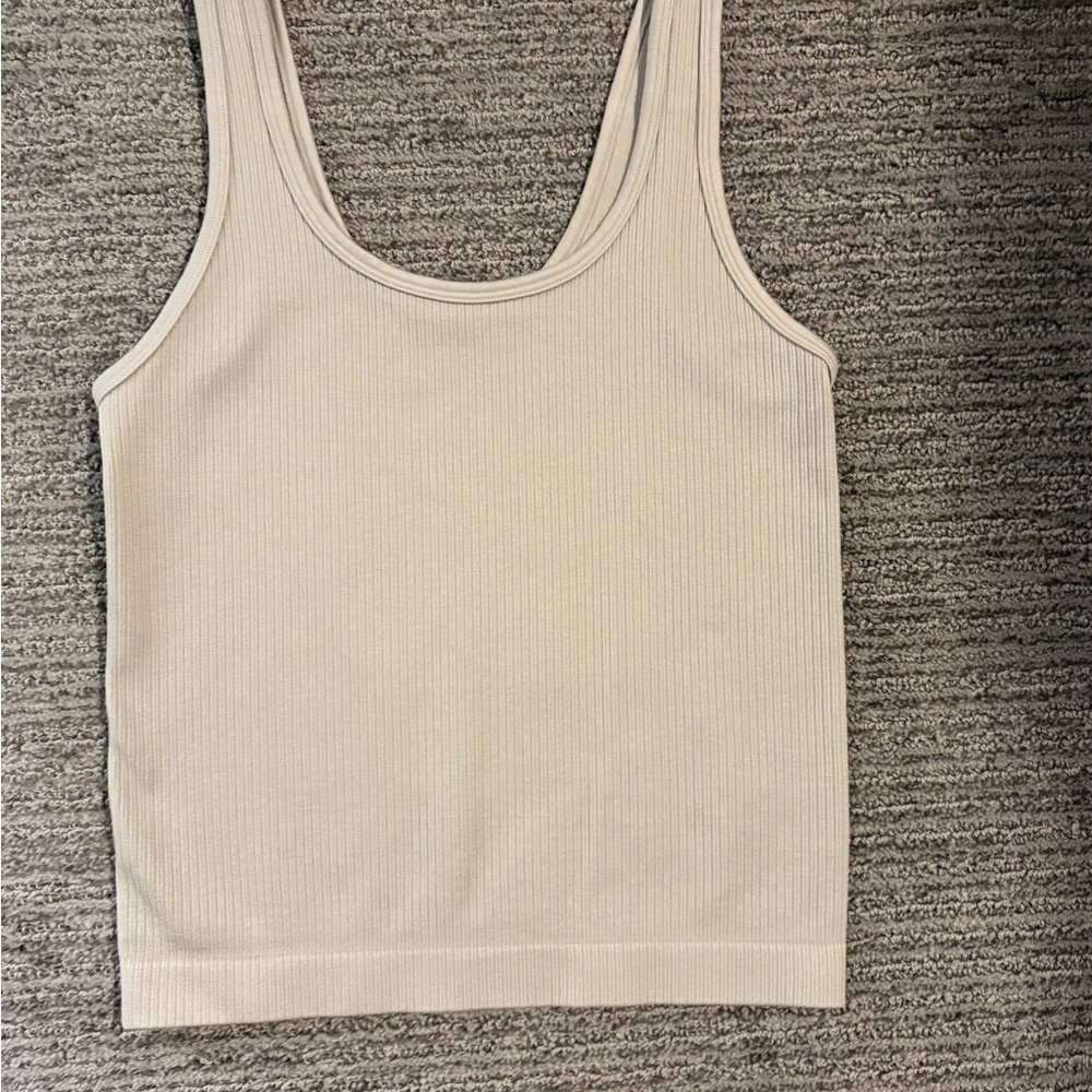 Women's Cream Tank Top